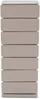 Spinder JOEY 7 Dresser: Skandinavischer Stahl-Schrank, Silky Taupe Bild 2