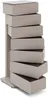 Spinder JOEY 7 Dresser: Skandinavischer Stahl-Schrank, Silky Taupe Bild 3