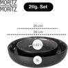 Moritz & Moritz VIDA Servierschale 2tlg. anthrazit Bild 2