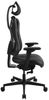 Chefsessel Star / Sitness RS Pro 2020, Kunstleder, Kunststoff, Mikrofaser, Schwarz, 47 x 139 x 47 cm Bild 3