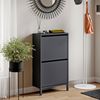 KOMTO Schuhschrank Trek 2 - Schuhregal Geschlossen mit 2 Klappen Bild 2