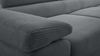 AX LIVING Dunkelgrau Cord Couch L Form – Arborio R Wohnlandschaft 280cm Bild 4