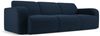 Micadoni Sofa Molino 3-Sitzer Boucle Dunkelblau Bild 2