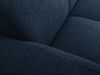 Micadoni Sofa Molino 3-Sitzer Boucle Dunkelblau Bild 4