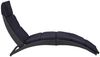vidaXL Sonnenliege mit Auflage Poly Rattan Schwarz 46539 Bild 2