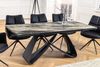 riess-ambiente Esstisch INFINITY 180-220-260cm taupe – Keramik, Marmor-Design, Metall (Einzelartikel, 1-St), ausziehbar für flexible Nutzung – ideal für bis zu 12 Personen Bild 4
