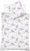 Fleuresse Mako-Satin Bettwäsche 200x200 Blumen Flieder Wende lila rosa 114271-06 Bild 3