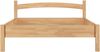 Erst-Holz breites Einzelbett aus massiver Buche 120x200 cm inkl. Rollrost, natur Bild 4