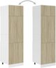 vidaXL Kühlumbauschrank Sonoma-Eiche 60x57x207 cm Holzwerkstoff 802541 Bild 4