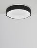 Nova Luce 9353831 RANDO THIN LED Deckenleuchte 38cm 3000K Schwarz dimmbar Bild 4