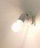 TRANGO LED Steckdosenleuchte, 11-061 LED Steckerleuchte inkl. 1x 8 Watt 3000K warmweiß E27 LED Leuchtmittel in Weiß matt *ANNA*, warmweiß,Wandleuchte, Leselampe, Küchenlampe, warmweiß, Wandleuchte, Leselampe, Küchenlampe, Nachtlicht, Wandlampe Bild 3