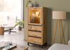 Vitrine Kernbuche 65x40x148 natur geölt VILLANDERS #103 Bild 3