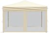 vidaXL Partyzelt Faltbar mit Seitenwänden Creme 3x3 m 93529 Bild 4