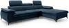 Vente-unique - SAMARA Sofa SamtStoff Grau - B 193 cm x H 75 cm x L 280 cm Bild 2