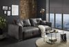 Schlafsofa >DOLAN Lux. 3DL< Liegefläche 160x197cm, anthrazit - 245x85x155 (BxHxT) Bild 2