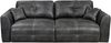 Schlafsofa >DOLAN Lux. 3DL< Liegefläche 160x197cm, anthrazit - 245x85x155 (BxHxT) Bild 5