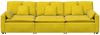 vidaXL Modulares Sofa mit Kissen Gelb 3321105 Bild 5