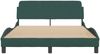 vidaXL Bettgestell "Dover" Dunkelgrün 120x200 cm Samt 373155 Bild 4