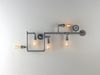 Luce Design Amarcord PL5 ZN Wandleuchte 5-flammig ECO Light zink Bild 3