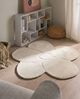 Teppich KOKKINI Hellbeige ø 140 cm Wolle Bild 3