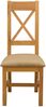 vidaXL Esszimmerstuhl 2 pcs Massivholz Eiche Beige 45 x 54 x 105 cm 42039168 Bild 3