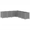 vidaXL Pflanzkübel Hellgrau 160x160x53 cm PP 367867 Bild 2