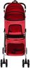 vidaXL Hundewagen für 2 Hunde Faltbar Rot 83x48x97 cm Oxford-Gewebe 172206 Bild 3