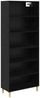 vidaXL Highboard Schwarz Eichen-Optik 69,5 x 32,5 x 180 cm 3416080 Bild 2
