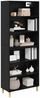 vidaXL Highboard Schwarz Eichen-Optik 69,5 x 32,5 x 180 cm 3416080 Bild 3