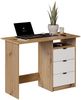 Schreibtisch Meiko Weiß/Artisan 105 x 50 cm mit Schubladen Vicco Bild 5