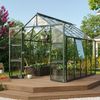 Vitavia Gewächshaus Olymp 8300, ESG 3mm, smaragd Bild 4