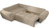 AX LIVING Malatya L Ecksofa mit Schlaffunktion Sofa Hellbraun 235 cm L Bild 4