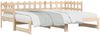 vidaXL Tagesbett Ausziehbar 2x(80x200) cm Massivholz Kiefer 840385 Bild 4