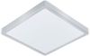 LED Deckenleuchte, Stahl silber, weiß, L 28,5 cm Bild 4