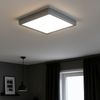 LED Deckenleuchte, Stahl silber, weiß, L 28,5 cm Bild 3