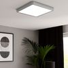 LED Deckenleuchte, Stahl silber, weiß, L 28,5 cm Bild 2