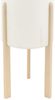 Tischleuchte, Textil, Holz, beige, H 50 cm Bild 5