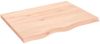 vidaXL Tischplatte 80x60x(2-4) cm Massivholz Eiche Unbehandelt 3156297 Bild 2