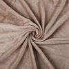 Estexo Kuscheldecke, Flanell Polyester, Taupe, 150x200 cm Bild 4
