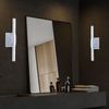 2x LED Wandleuchte, Nachtlicht, Batterie, silber, H 28 cm Bild 4