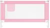 Kleinkind-Bettschutzgitter Rosa 150x25 cm Stoff Bild 3