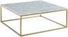 Vente-unique - Couchtisch Design - Marmor & Metall - Goldfarben & Weiß - ARETHA von Pascal MORABITO Bild 4