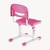Höhenverstellbarer Kinderstuhl Sauda 75x36x46 cm Pink/Weiß [en. casa] Bild 5