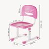 Höhenverstellbarer Kinderstuhl Sauda 75x36x46 cm Pink/Weiß [en. casa] Bild 2