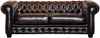 Vente-unique - BRENTON Sofa and armchair set Leder Braun - B 96 cm x H 73 cm x L 201 cm105 cm160 cm Bild 5