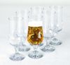 Biergläser auf Fuß 370ml Bier Gläser Glas trinken Küche Haushalt Gastronomie TOP Bild 3