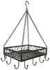 HTI-Line Hängeregal Hängeregal aus Metall für Küche und Wohnraum Deckenregal mit Stauraum, 1-tlg. Bild 4
