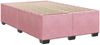 vidaXL Boxspringbett mit Matratze Rosa 120x190 cm Samt 3286269 Bild 5