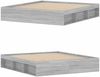 vidaXL Bettgestell Grau Sonoma 180x200 cm 3203885 Bild 3