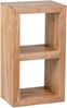 Wohnling Standregal, 2 Böden, Massivholz, Akazie, 88 cm hoch Bild 2